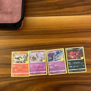 25th Anniversary Pokemon Cards